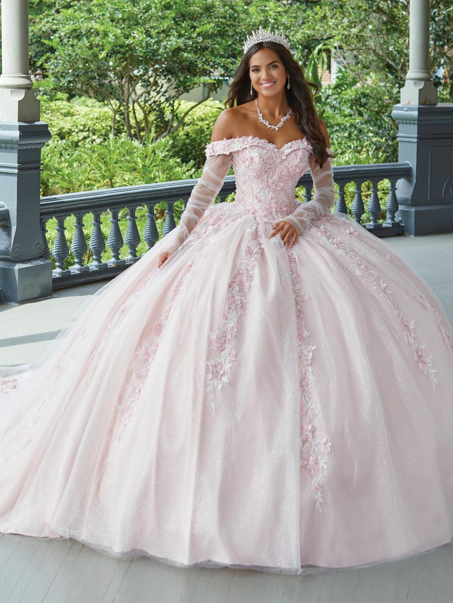 26+ Champagne Pink Quinceanera Dresses