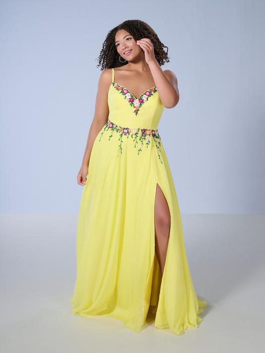 Tiffany Designs Plus Size Prom 16146