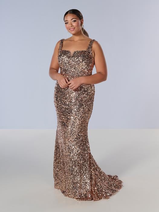 Tiffany Designs Plus Size Prom 16231