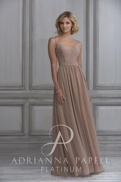 få surfing Vær venlig Adrianna Papell Platinum Bridesmaids 40120 Estelle's Dressy Dresses in  Farmingdale , NY | Long Island's largest Prom and Special Occasion Store