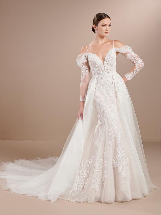 Christina Wu 29388 Illusion Neckline Plus Size Bridal Dress