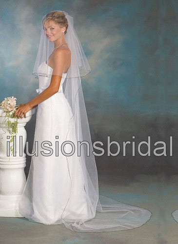 Illusions Colored Veils C5-902-C-BK