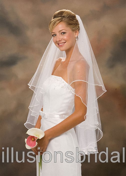 Illusions Wedding Veils C7-362-RT-RS