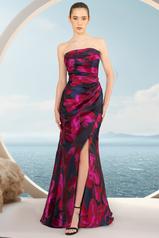 2513 Navy/Magenta Print front