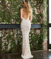 S48484 Off White/Nude back