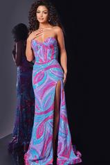 43058 Orchid/Pink/Blue front