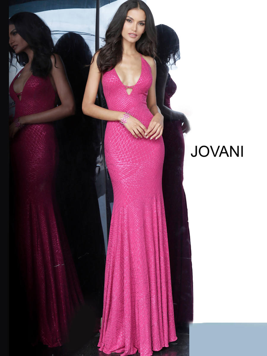 jovani fuchsia dress