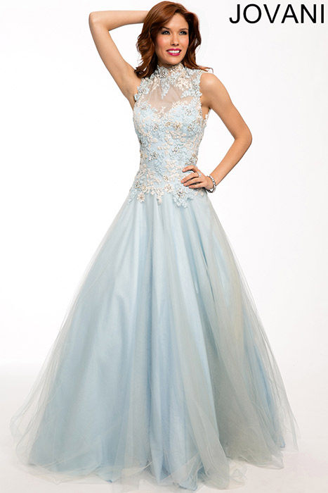 knee length dresses for ladies Women's Lace Bow Backless Babydoll Mini Dress Blue main image 0