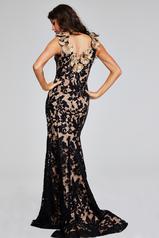 38497 Black/Nude back