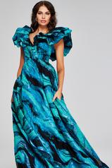 40696 Teal/Multi detail