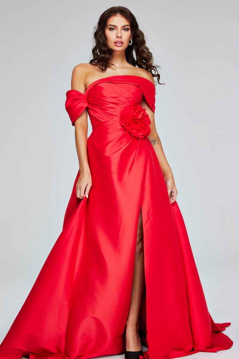 Jovani red dress best sale