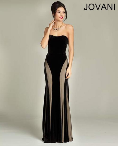 jovani velvet dress