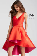 JVN55402 Red/Fuchsia front