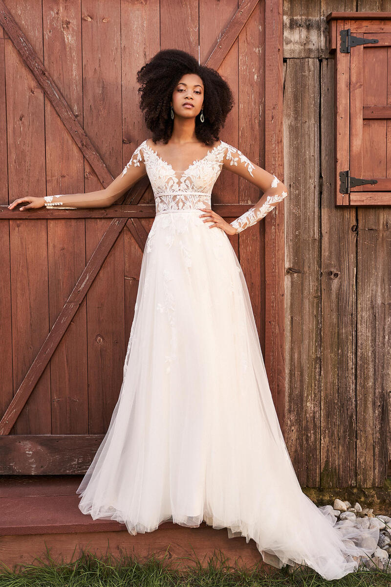 Lillian West by Justin Alexander 66192 Blossoms Bridal & Formal