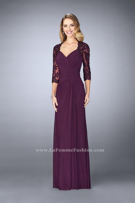 La Femme Evening Dress 23244