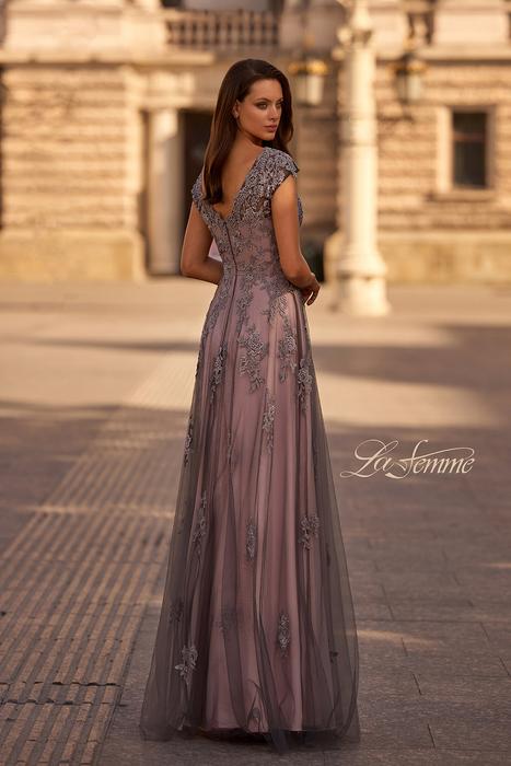 La Femme Evening Dress 23449