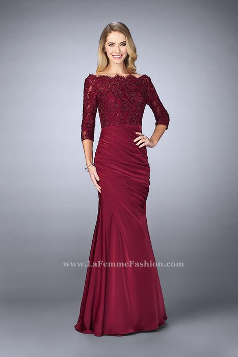 La Femme Evening Dress 24926