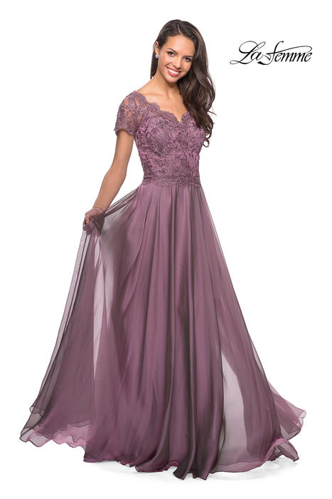 La Femme Evening Dress 27098