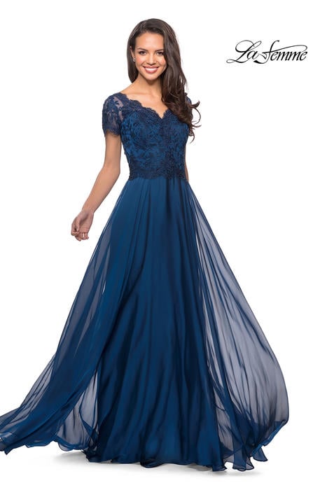 La Femme Evening Dress 27098