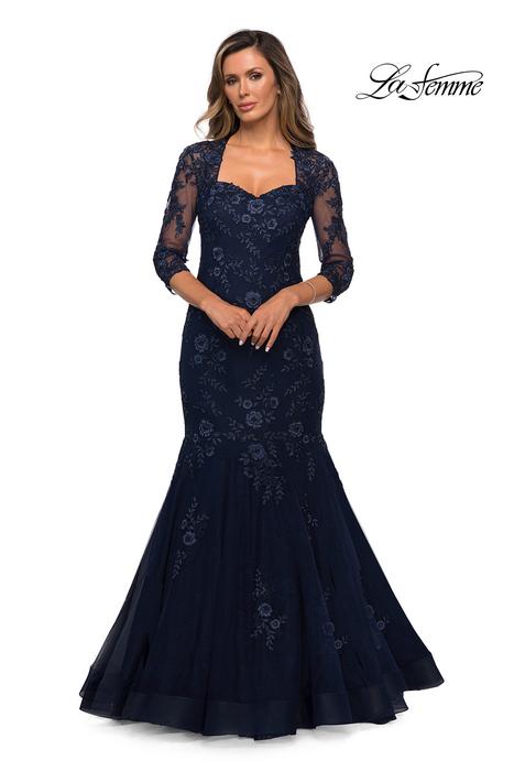 La Femme Evening Dress 28033