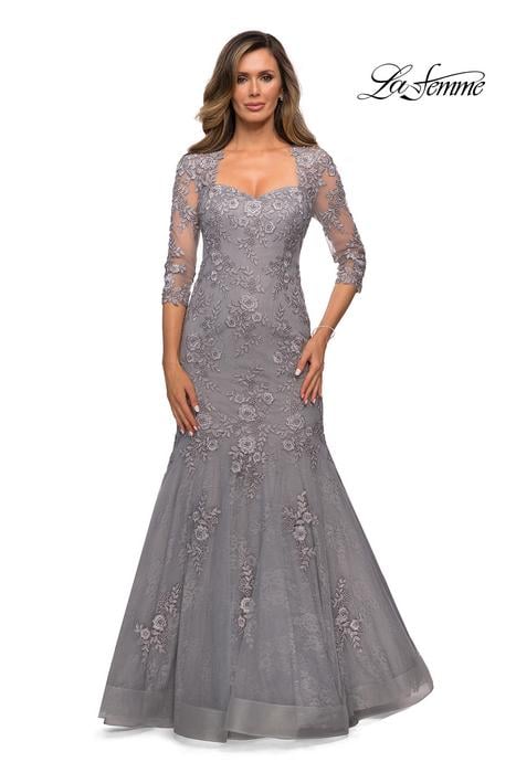 La Femme Evening Dress 28033