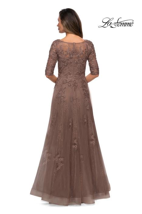 La Femme Evening Dress 28036