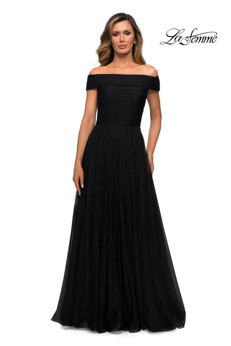 La Femme Evening Dress 28051