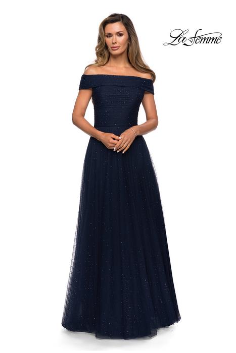 La Femme Evening Dress 28051