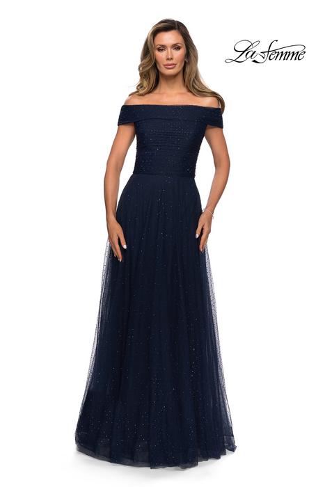 La Femme Evening Dress 28051