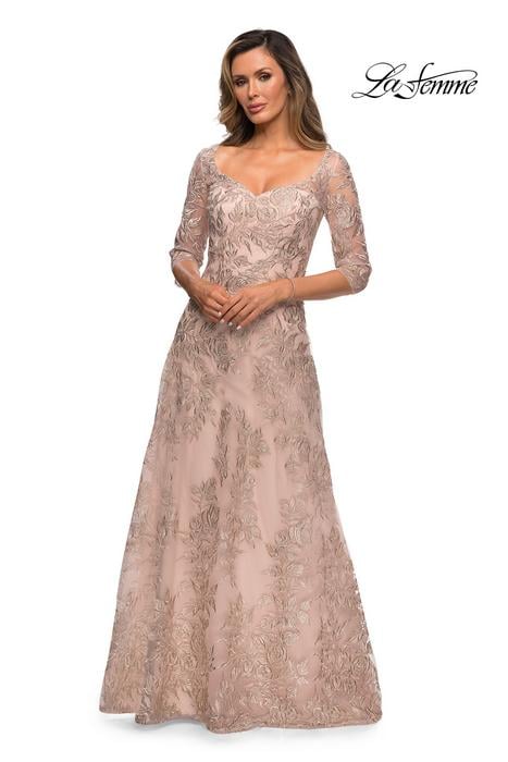 La Femme Evening Dress 28053