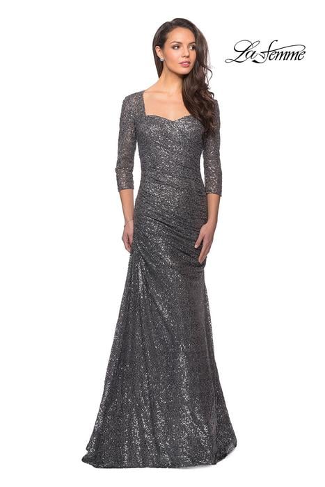 La Femme Evening Dress 28065