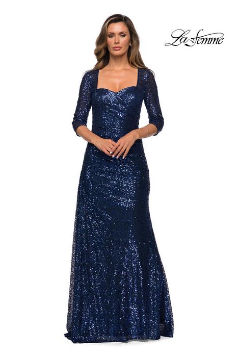 La Femme Evening Dress 28065