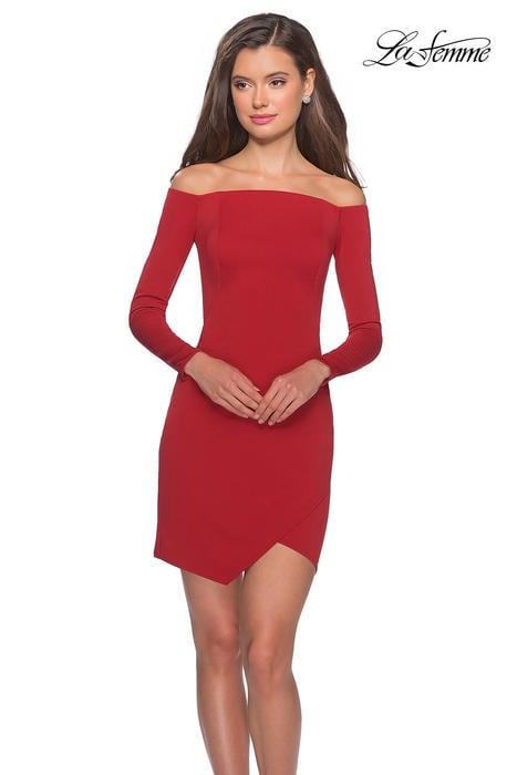 La Femme Short Dress 28182