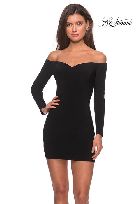 La Femme Short Dress 28212