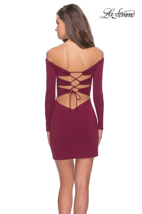 La Femme Short Dress 28212