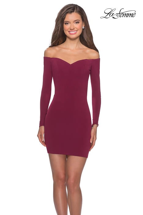 La Femme Short Dress 28212