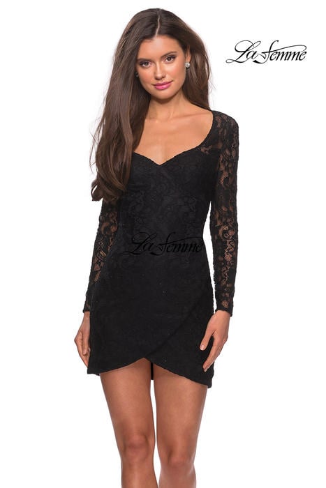 La Femme Short Dress 28232