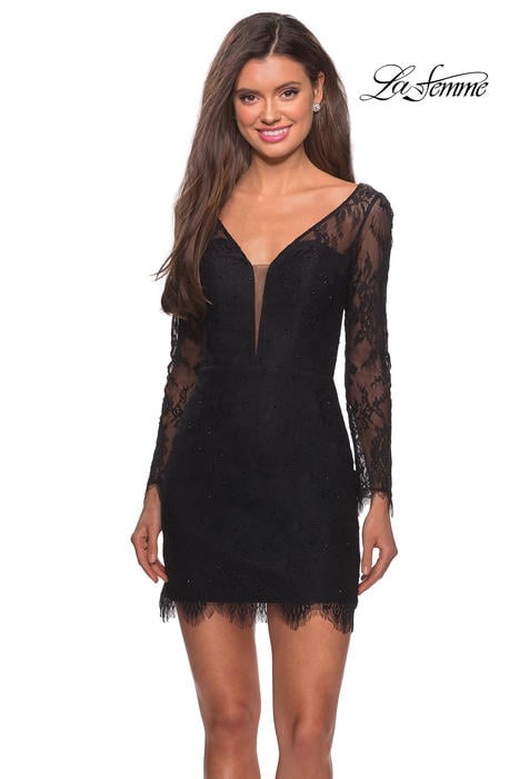 La Femme Short Dress 28233