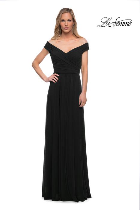 La Femme Evening Dress 29168