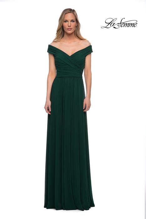 La Femme Evening Dress 29168