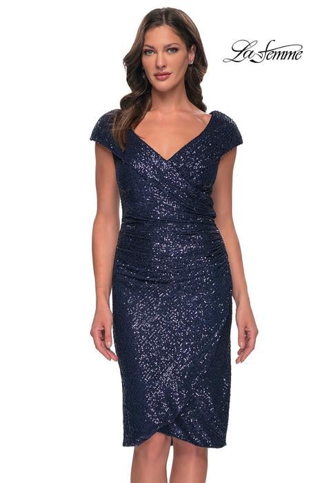 La Femme Evening Dress 30323