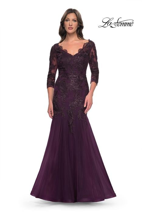 La Femme Evening Dress 30823