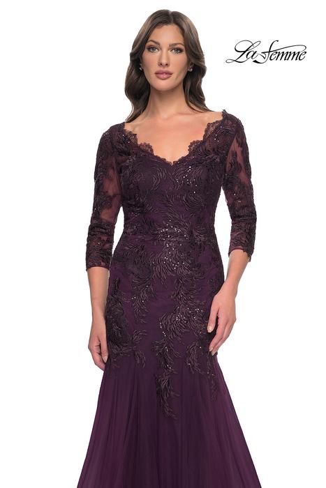 La Femme Evening Dress 30823