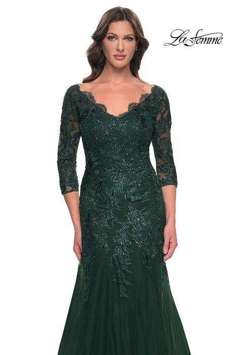 La Femme Evening Dress 30823