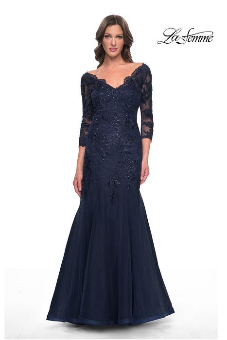 La Femme Evening Dress 30823