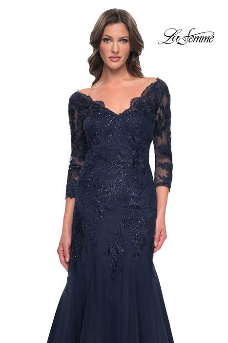 La Femme Evening Dress 30823