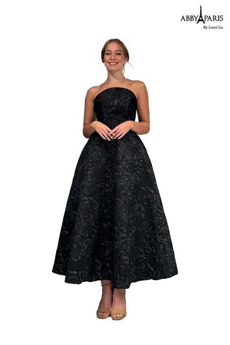 abby paris black dress Abby Paris 90254 Dress