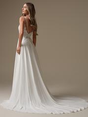 25RK280A01 All Ivory Gown With Ivory Illusion back