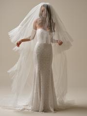 25RK285A01 Ivory Over Pearl Gown With Natural Illusion front