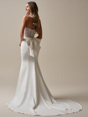 25RS341A01 Ivory Gown With Natural Illusion back